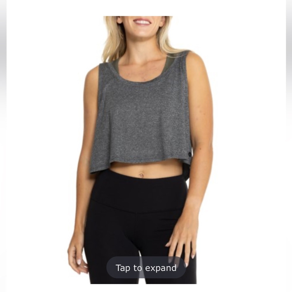 Prana alpenglow crop tank